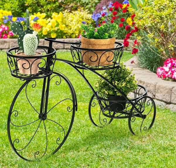 Bicycle Planter Metal Plant Stand