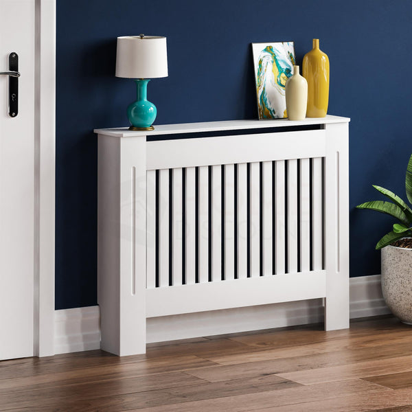 Radiator Cover White Unfinished Modern Traditional Wood Grill Cabinet Furniture