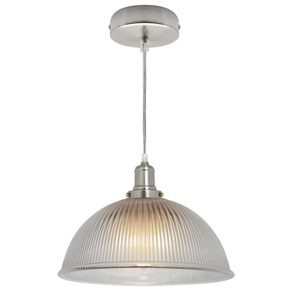 Modern Vintage Industrial Retro Loft Glass Ceiling Lamp Shade Pendant Light
